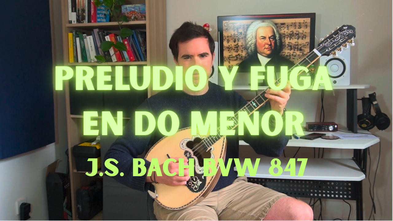 Preludio y Fuga en Do Menor, J.S. Bach (bouzouki version)